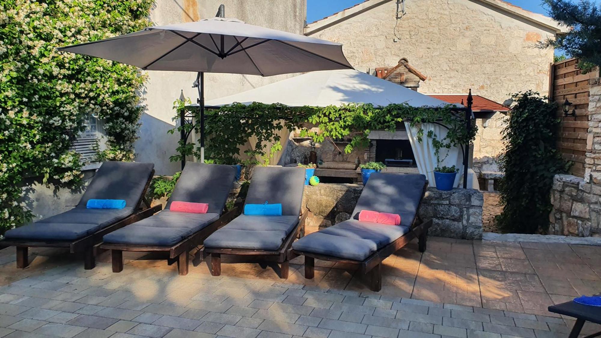 Villa Kazun With Private Pool And Two Gardens Marcana Экстерьер фото